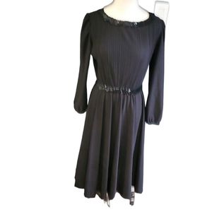S.L.Petites vintage woman's black dress size 12